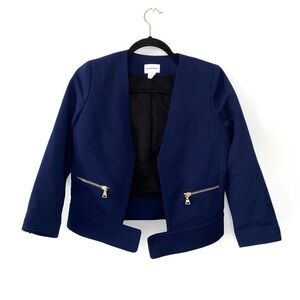 Club Monaco Ariana Jacket Manateaux Navy Blue size 0